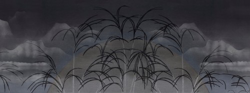 Fototapeta artystyczny krajobraz gór TapLab 612_002 ALBA Collection 25