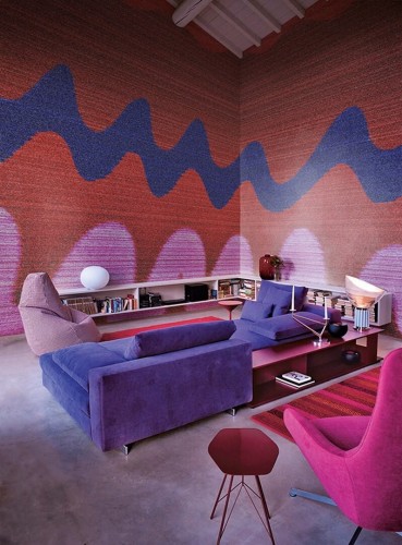 Fototapeta warstwowe fale TapLab 615_004 DESERT Collection 25