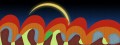 Fototapeta geometryczna abstrakcja TapLab 616_002 MOON Collection 25