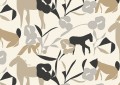 Tapeta stylizowane konie J&V 25926 Laidun Marimekko