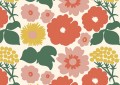 Tapeta kwiaty J&V 25932 Kukkatori Marimekko