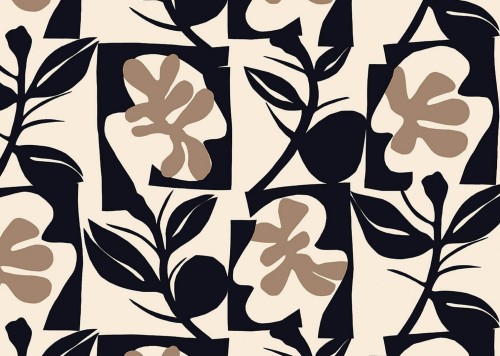 Tapeta graficzna natura J&V 25946 Pienet Naatit Marimekko