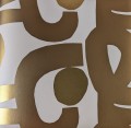 Tapeta abstrakcyjna metaliczna J&V 25967 Seppel Marimekko