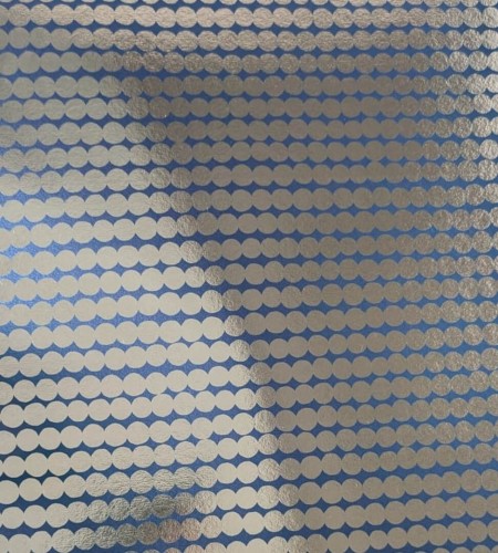 Tapeta metaliczne kółka J&V 25974 Mini Rasymatto Marimekko