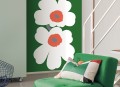 Mural kwiaty maki J&V 25990 Unikko 60th Anniversary Marimekko