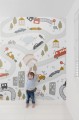 Mural miasto pełne przygód Grandeco Boutique RB383 Daydreamers