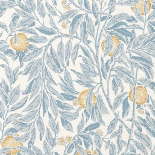 Tapeta owoce i liście Sanderson 217493 Ancient Apple Orchard Highgrove