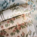 Tapeta w stylu ikat Sanderson 217496 Apothecary Rose Highgrove