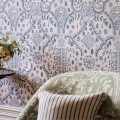Tapeta ogród z lotu ptaka Sanderson 217511 Topiary View Highgrove