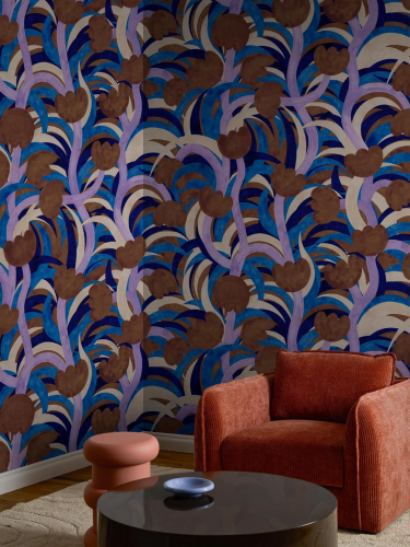 Mural artystyczne kwiaty Boras Tapeter Studio 9683W Growing Bell