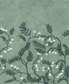 Mural artystyczny z roślinnym wzorem Boras Tapeter Studio 9686W Whispering Bell