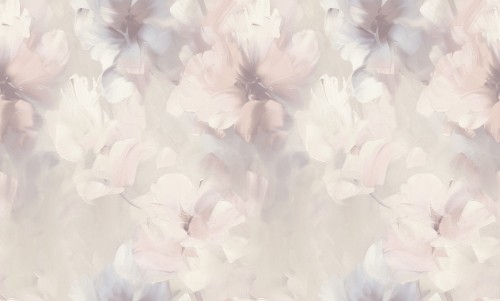 Tapeta kwiaty malarskie Grandeco VE3001 Very - 106 cm szer.