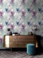 Tapeta kwiaty malarskie Grandeco VE3004 Very - 106 cm szer.