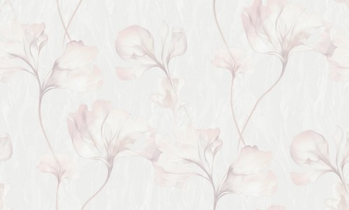 Tapeta eteryczne kwiaty Grandeco VE3301 Very - 106 cm szer.