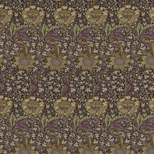 Tkanina z florystyczno-roślinnym wzorem Morris & Co. 220323 Kennet Morris & Friends Fabric Volume II