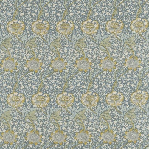 Tkanina z florystyczno-roślinnym wzorem Morris & Co. 220324 Kennet Morris & Friends Fabric Volume II
