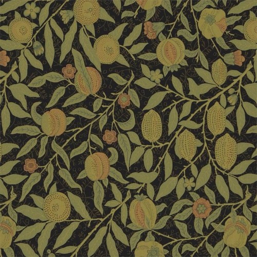 Tkanina ze wzorem owoców i liści Morris & Co. 230286 Fruit Weave Morris & Friends Fabric Volume II