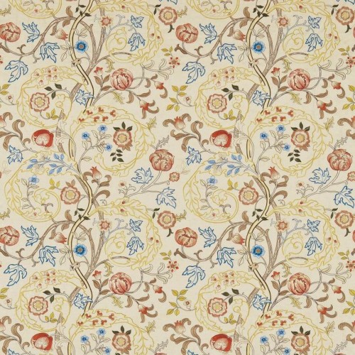 Tkanina haftowana Morris & Co. 230340 Mary Isobel Embroidery Morris & Friends Fabric Volume II