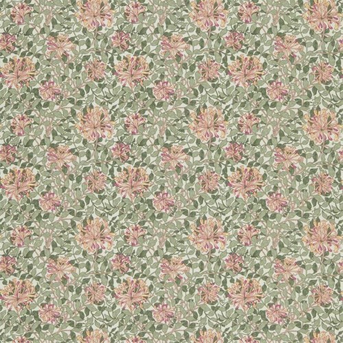 Tkanina bawełniana Morris & Co. DJA1HS201 Honeysuckle Morris & Friends Fabric Volume II