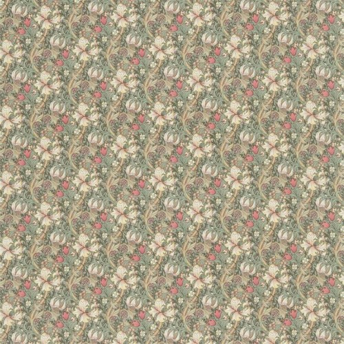 Tkanina bawełniana Morris & Co. DMC1G4206 Golden Lily Minor Morris & Friends Fabric Volume II