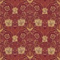 Tkanina z roślinnym wzorem Morris & Co. DMORHO203 Honeysuckle & Tulip Morris & Friends Fabric Volume II