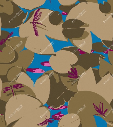 Fototapeta artystyczne liście Inkiostro Bianco ASSALONNE INKLNSA2503 Ken Scott Unconventional