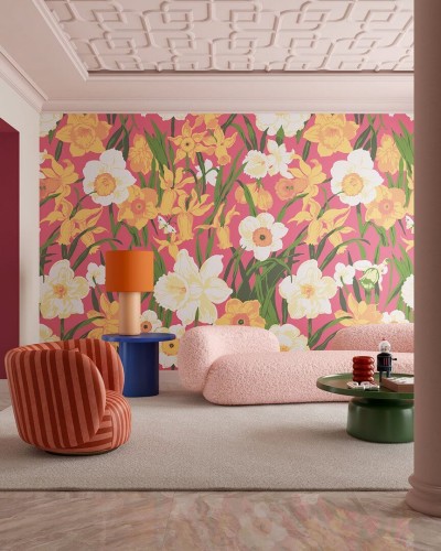 Fototapeta kwiaty Inkiostro Bianco SAN SEVERINA INKNINK2501 Ken Scott Unconventional