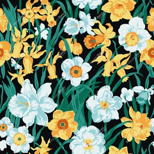 Fototapeta kwiaty Inkiostro Bianco SAN SEVERINA INKNINK2505 Ken Scott Unconventional