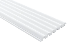 Panel 3D / Lamela biała malowana L0401TP Sereno Lamelli Mardom Decor – wys. 200 cm