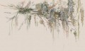 Fototapeta artystyczne gałązki akacji Wall Art Acacia