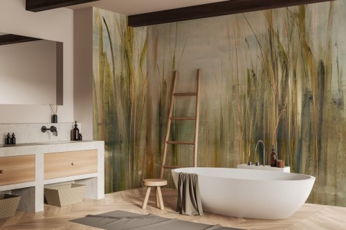 Fototapeta malarska roślinność bagienna Wall Art Canna