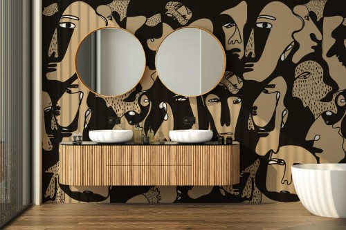 Fototapeta twarze Wall Art Faces