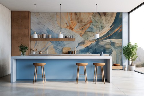 Fototapeta akwarelowy feniks Wall Art Fenix