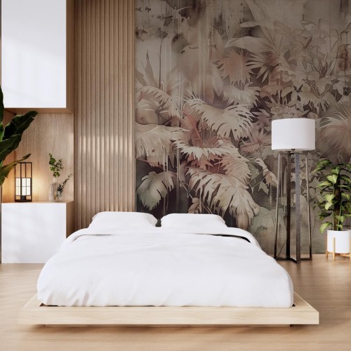 Fototapeta tropikalna roślinność Wall Art Kongo Light