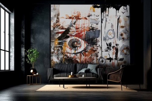 Fototapeta artystyczny kolaż Wall Art Madness