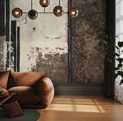 Fototapeta w industrialnym charakterze Wall Art Oxido