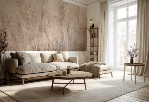 Fototapeta odciśnięte trawy Wall Art Pampa