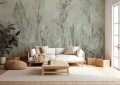 Fototapeta odciśnięte trawy Wall Art Pampa Sage