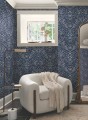 Tapeta roślinna w stylu cottage York Wallcoverings MF4723 Garden Terrace Magnolia Home 4