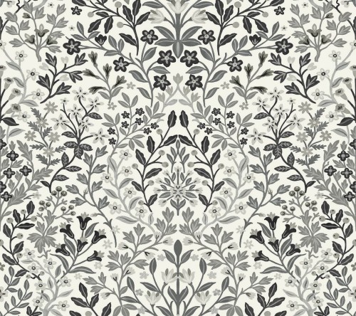 Tapeta roślinna w stylu cottage York Wallcoverings MF4724 Garden Terrace Magnolia Home 4