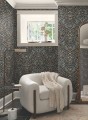 Tapeta roślinna w stylu cottage York Wallcoverings MF4725 Garden Terrace Magnolia Home 4