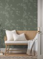 Tapeta delikatne gałązki z kwiatami magnolii York Wallcoverings MF4735 Magnolia Branches Magnolia Home 4