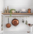 Tapeta drobne wzory stempla trójlistnego York Wallcoverings MF4772 Charm Magnolia Home 4