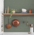 Tapeta drobne wzory stempla trójlistnego York Wallcoverings MF4777 Charm Magnolia Home 4