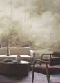 Mural krajobraz natury York Wallcoverings MF4807M Woodlands Magnolia Home 4
