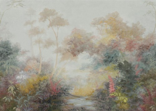 Mural krajobraz natury York Wallcoverings MF4809M Woodlands Magnolia Home 4