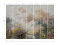 Mural krajobraz natury York Wallcoverings MF4809M Woodlands Magnolia Home 4