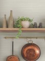 Tapeta gładka imitująca len York Wallcoverings OM3663 Washed Linen Magnolia Home 4