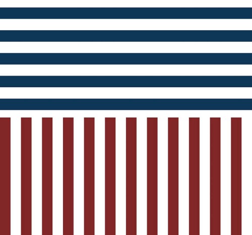 Tapeta pionowo-poziome paski Wallquest SR20201 Nantucket Stripes Revisited