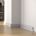 Listwa przypodłogowa malowana - szara PF060G DuroFit – wys. 6 cm